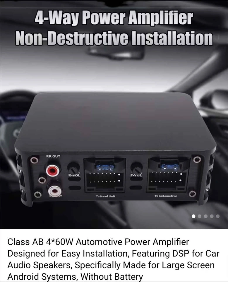 Amplifier for Android Stereo - photo 3