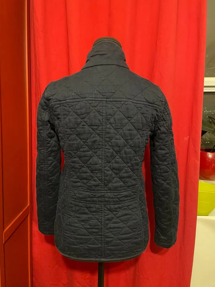 J.Crew Navy Mercantile Cotton Quilted Barn Jacket XS - photo 4