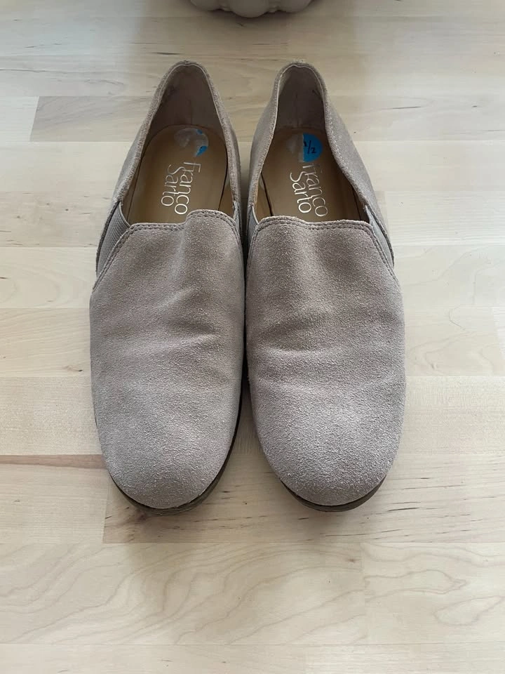 Franco Sarto Suede Loafer Flats - Size 8 - photo 2