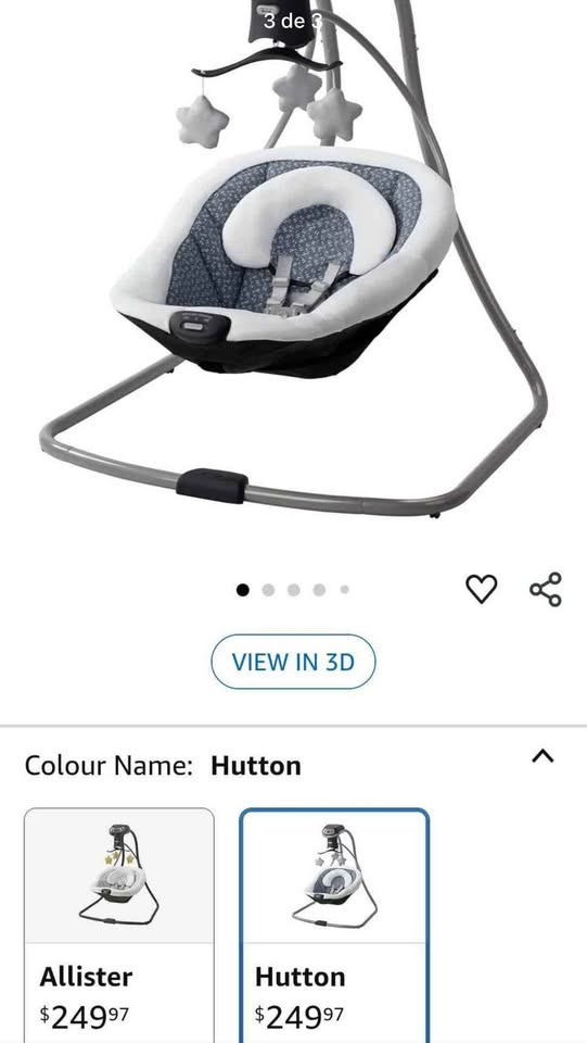 Graco Baby Swing Hutton - photo 3