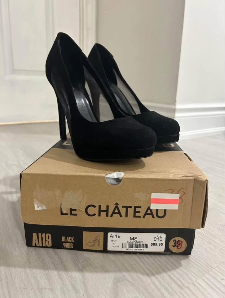 Black High heels size 8 - photo 2