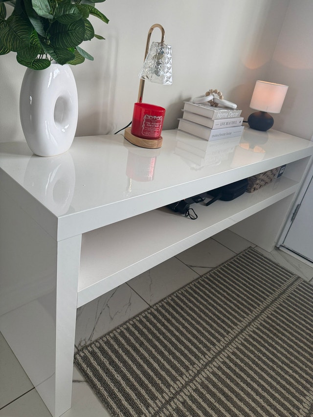 IKEA LACK Console Table – White (Excellent Condition) - photo 2