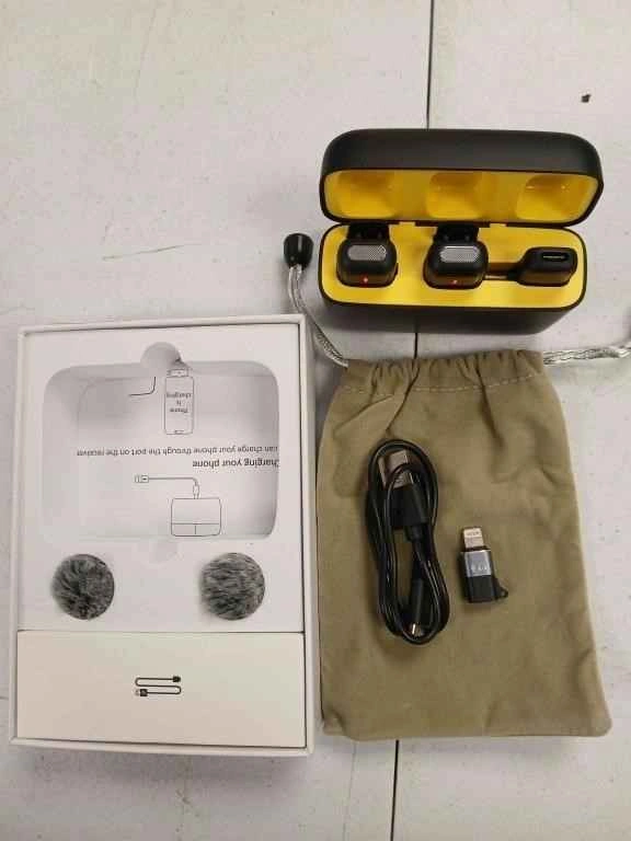 Wireless Lavalier Mic System for Phone Noise Cancelling - photo 3