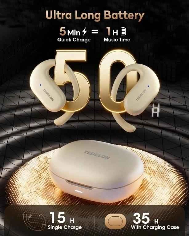 TEDELON Open-Ear Wireless Earbuds - photo 2