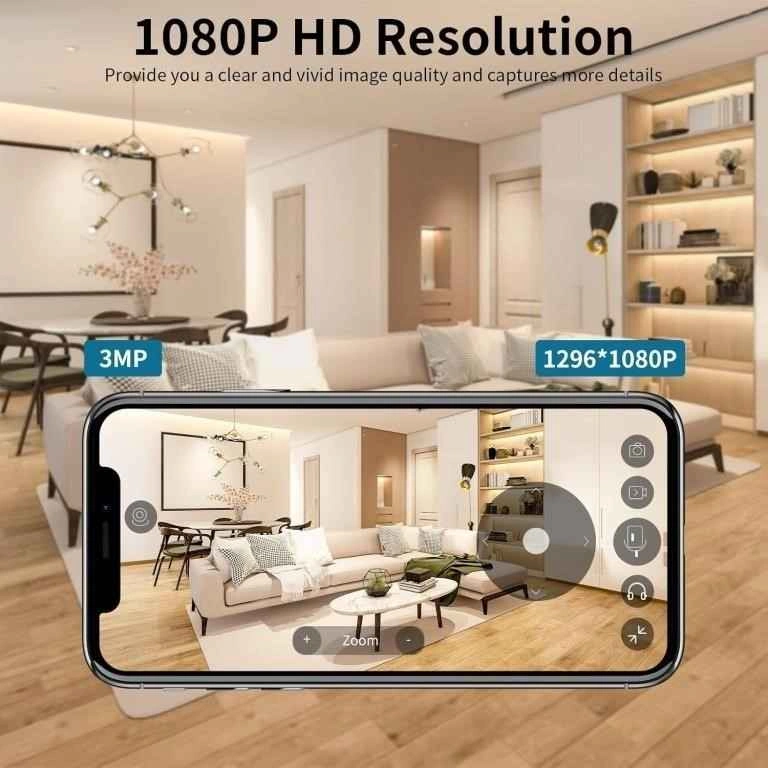 Mini 2K Security Camera Wireless WiFi Cam - photo 3