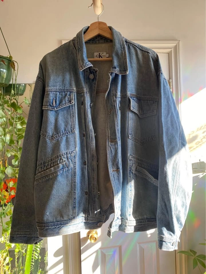 Calvin Klein Denim Jacket - Large Vintage - photo 2