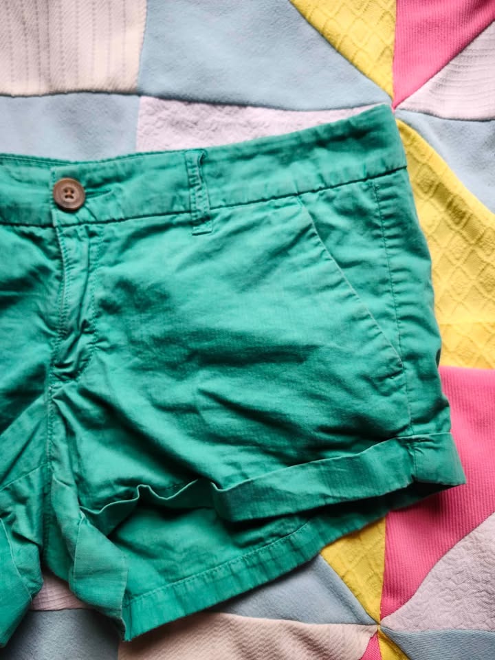 teal American Eagle shorts - photo 3