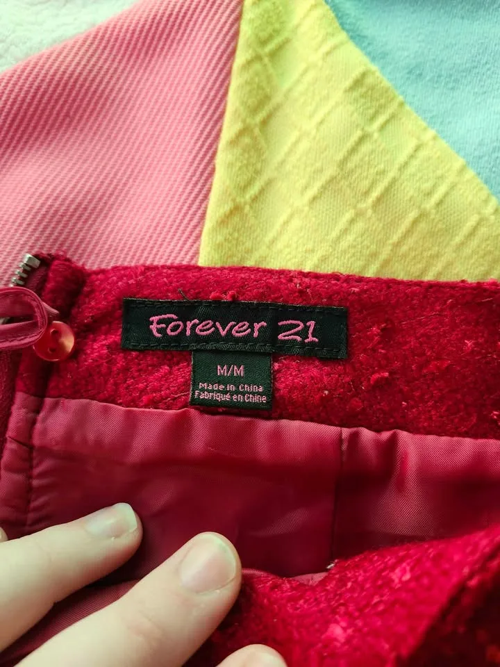 2002 Forever 21 bow mini skirt image indicator(3)
