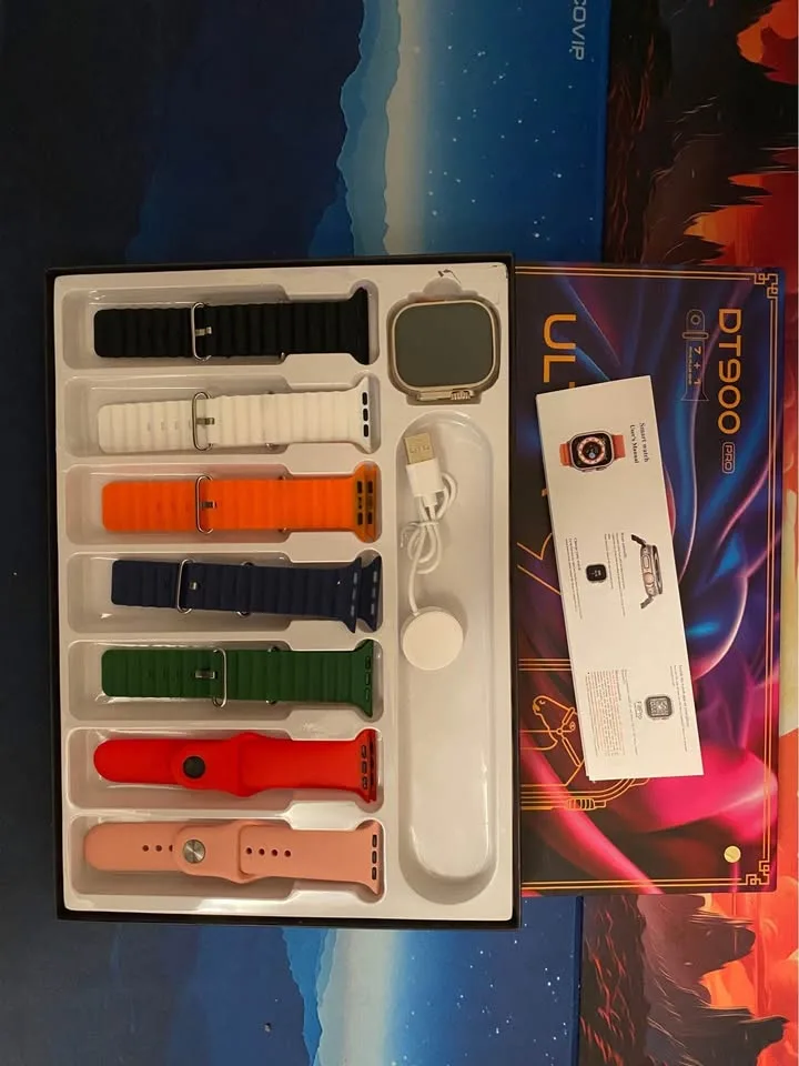 NEW ULTRA SMART WATCH (SILVER) image indicator(2)