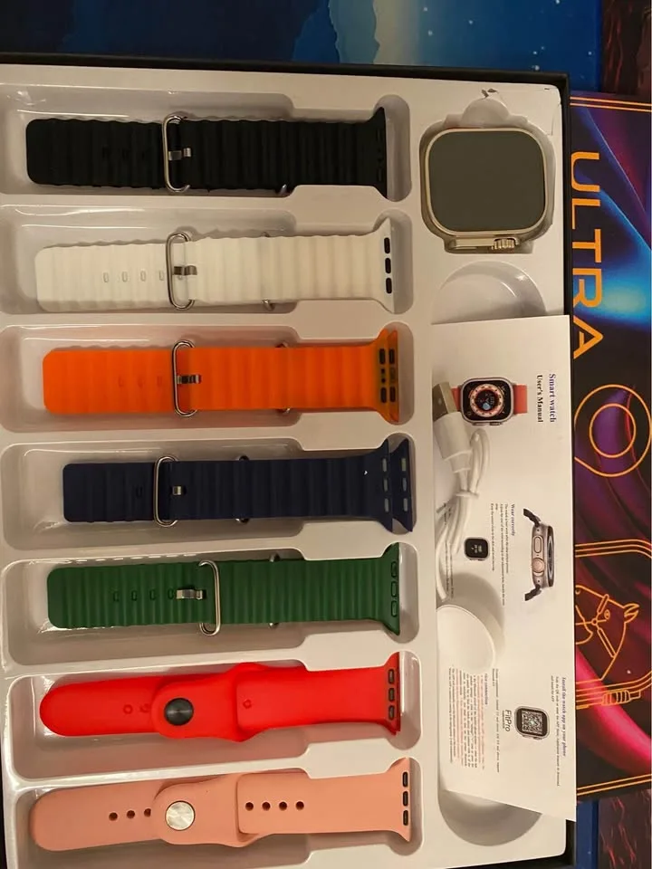 NEW ULTRA SMART WATCH (SILVER) image indicator(3)