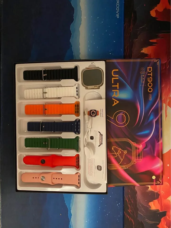 NEW ULTRA SMART WATCH (SILVER) image indicator(4)