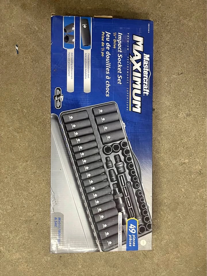 Mastercraft Impact Socket Set