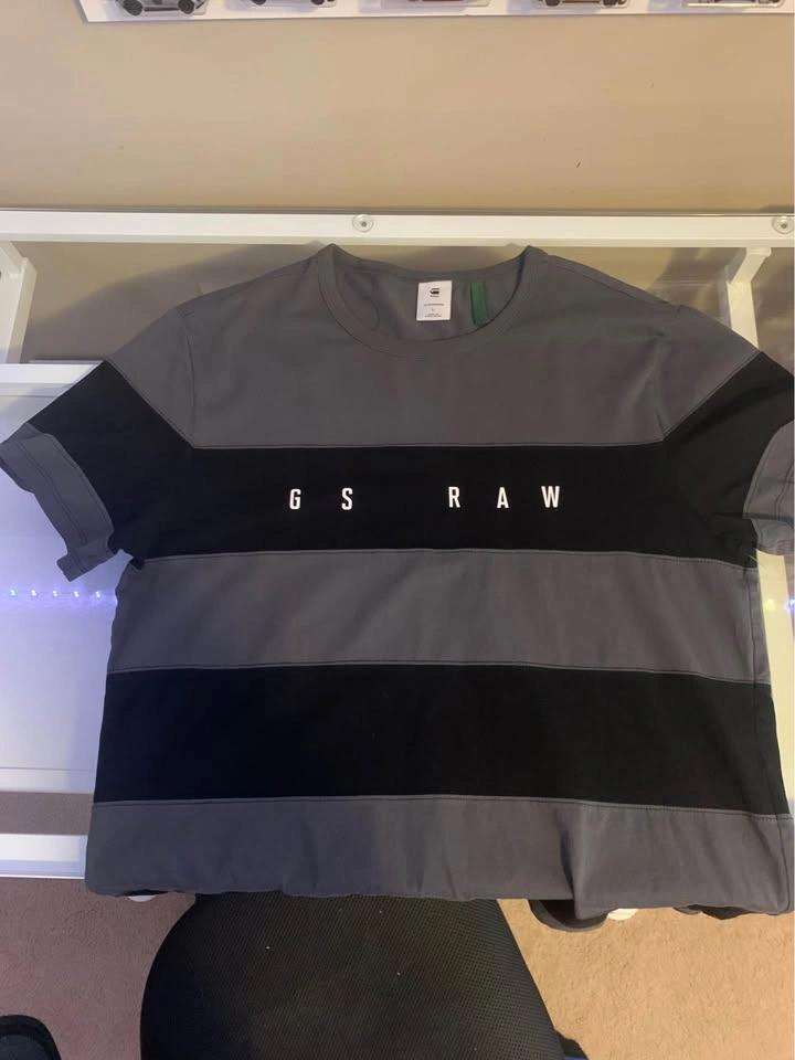 G-Star Raw Striped Tee – Size L - photo 2