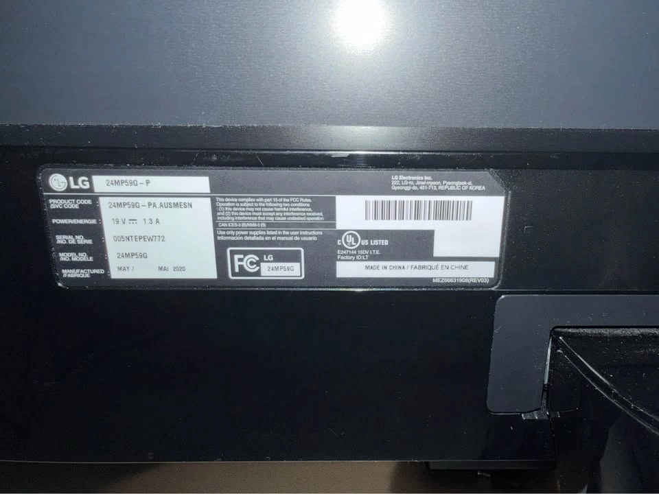 LG 24" Full HD IPS Gaming Monitor - photo 4