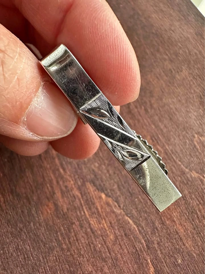 Sterling Silver Smibo Tie Clip