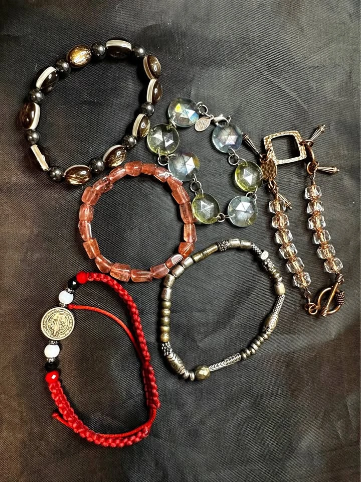 Bracelets Lot - Beaded, Crystal, Braided Styles
