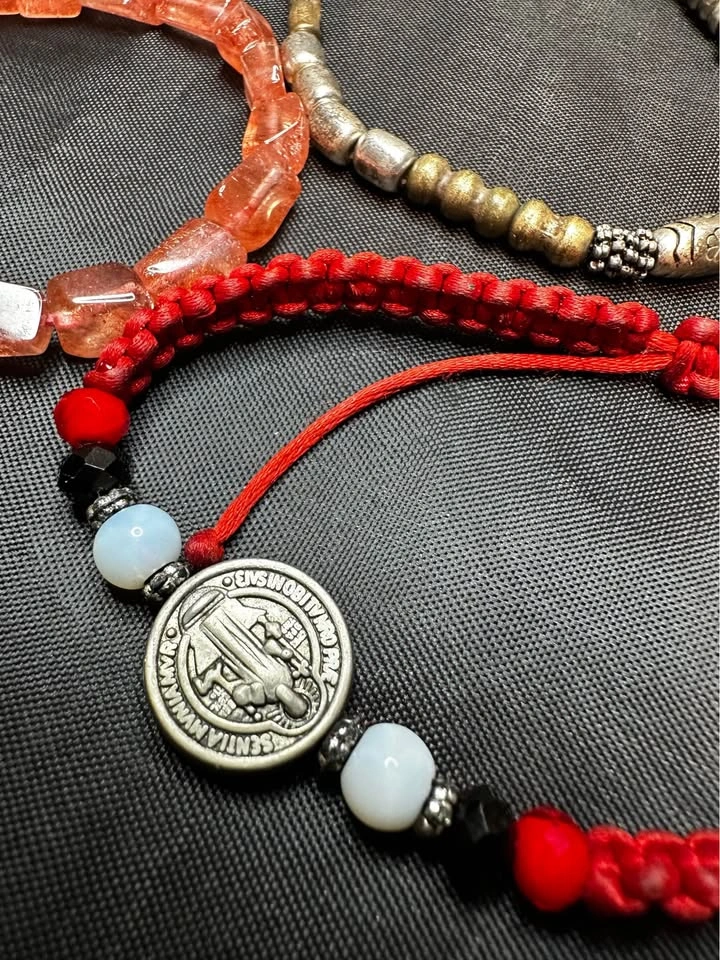 Bracelets Lot - Beaded, Crystal, Braided Styles - photo 4