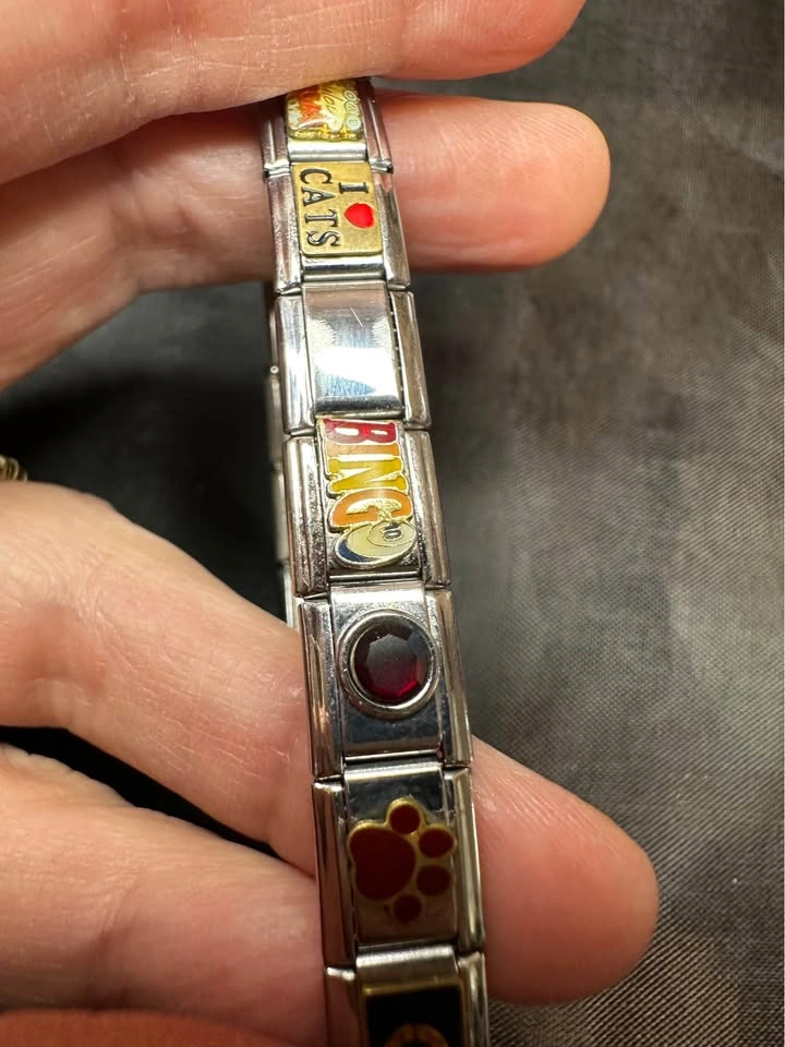 Fun Charm Bracelet - Las Vegas, Route 66, Cats, Bingo - photo 4