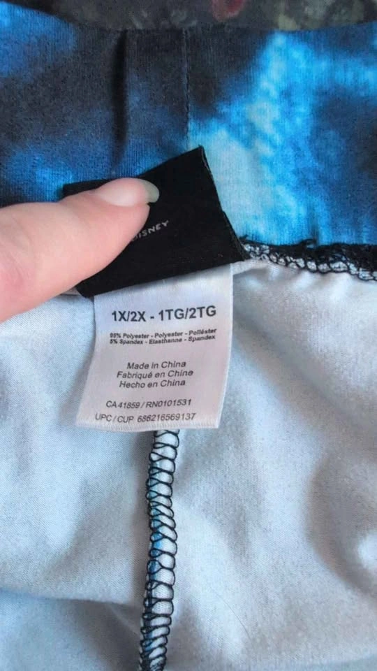 Plus size Stitch biker shorts - photo 3
