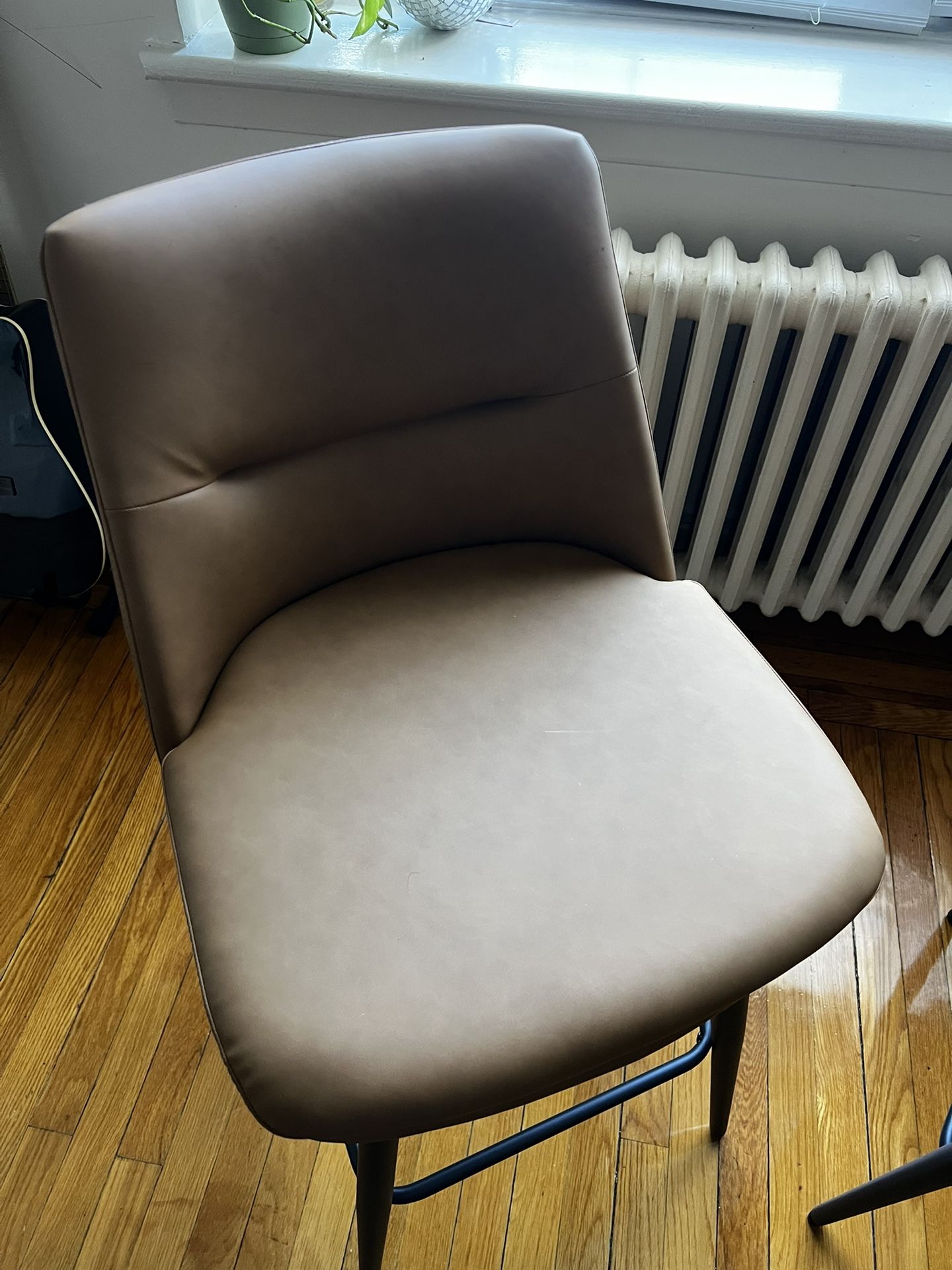 Brown Counter Height Bar Stools Set of 2 - photo 2