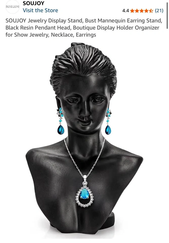 Jewelry Display Stand Bust Mannequin
