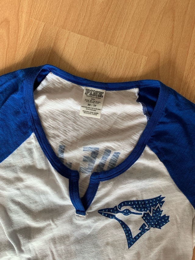 Victoria's Secret Pink Toronto Blue Jays Baseball Tee - XS - photo 2