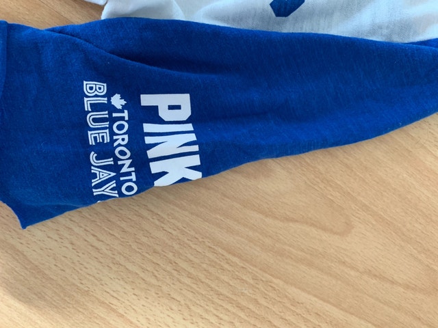 Victoria's Secret Pink Toronto Blue Jays Baseball Tee - XS - photo 4