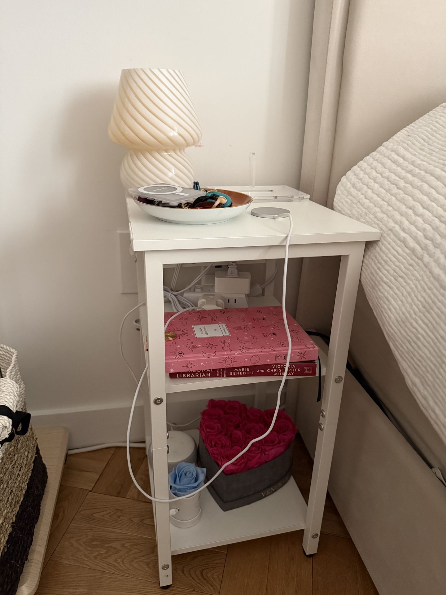 White Nightstands (set Of 2)