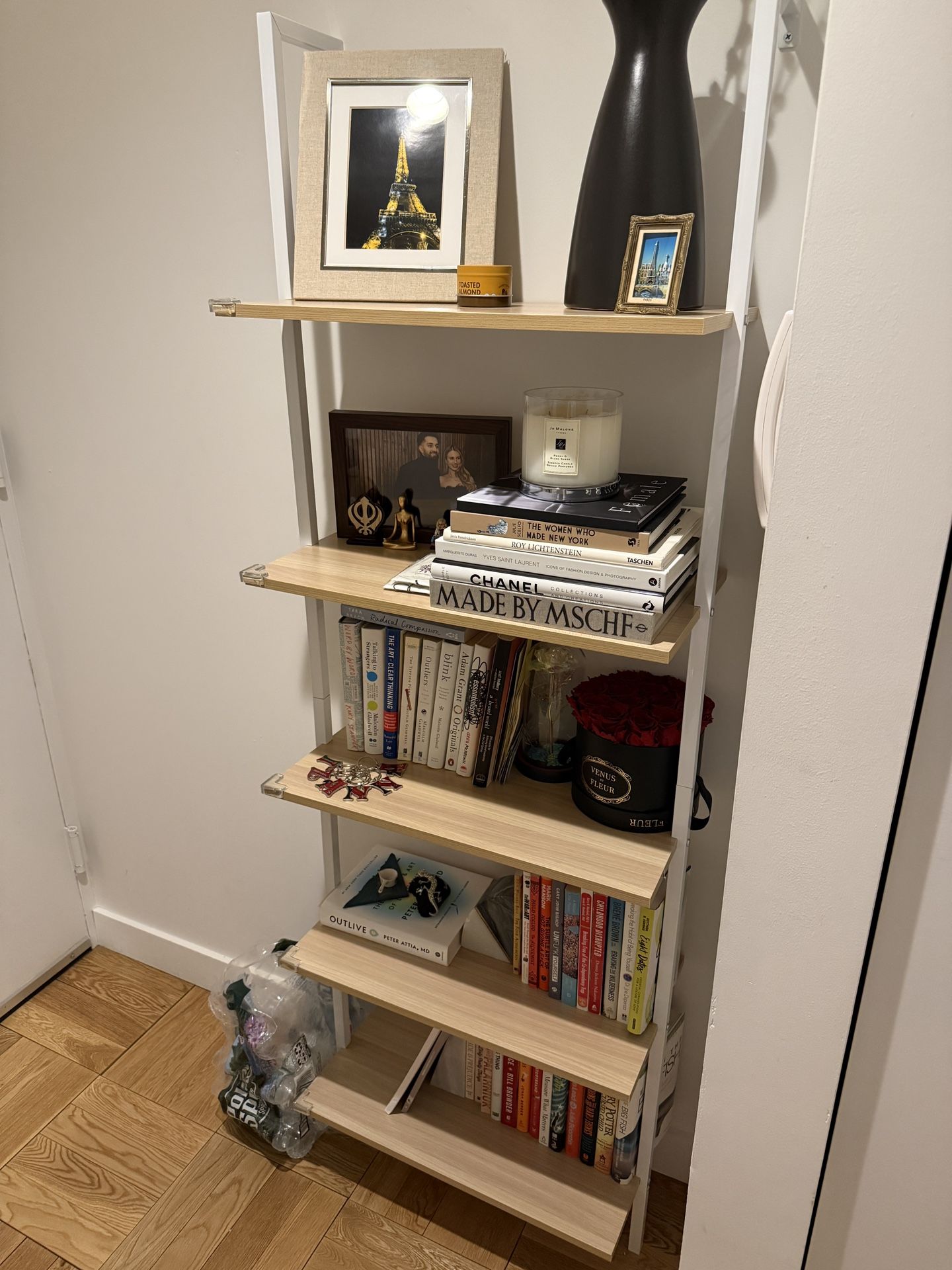 Leaning Wall Book Shelf