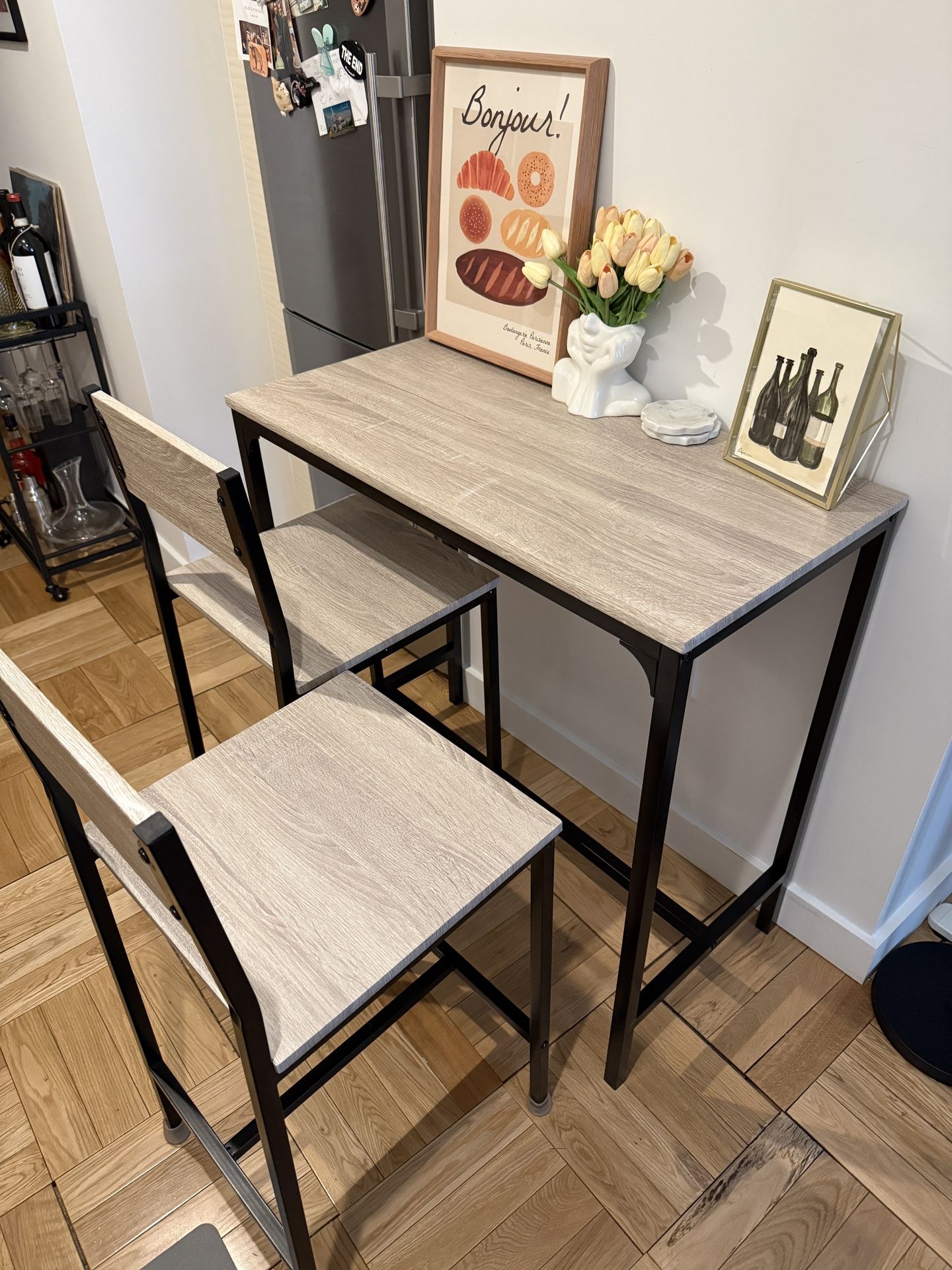 Kitchen Table With 2 Chairs - photo 2