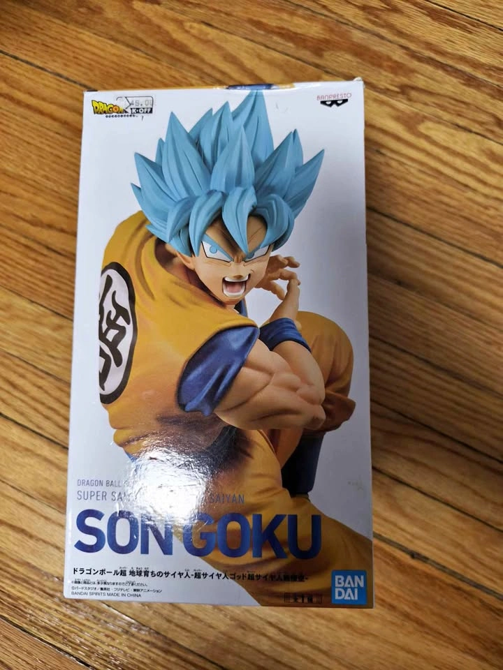 Dragon Ball Super Son Goku Super Saiyan Blue Banpresto Figure