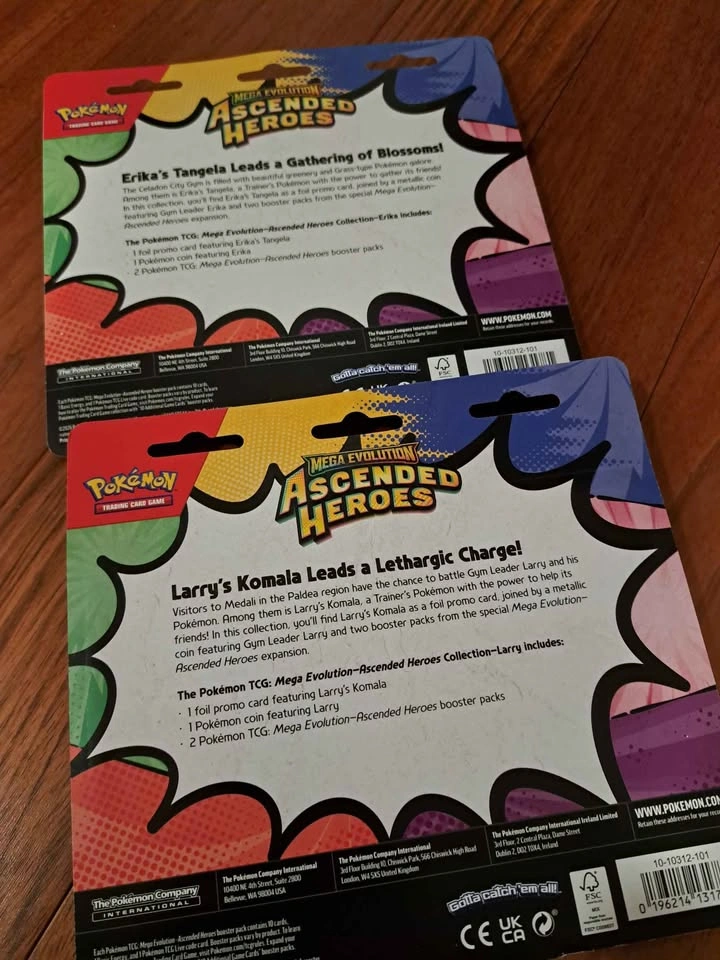 Pokemon Ascended Heros 2 Pack Blister! - photo 2