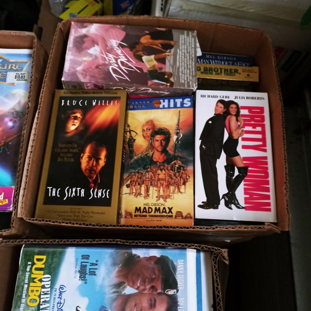 Classic VHS Tapes (Approx 250 tapes)