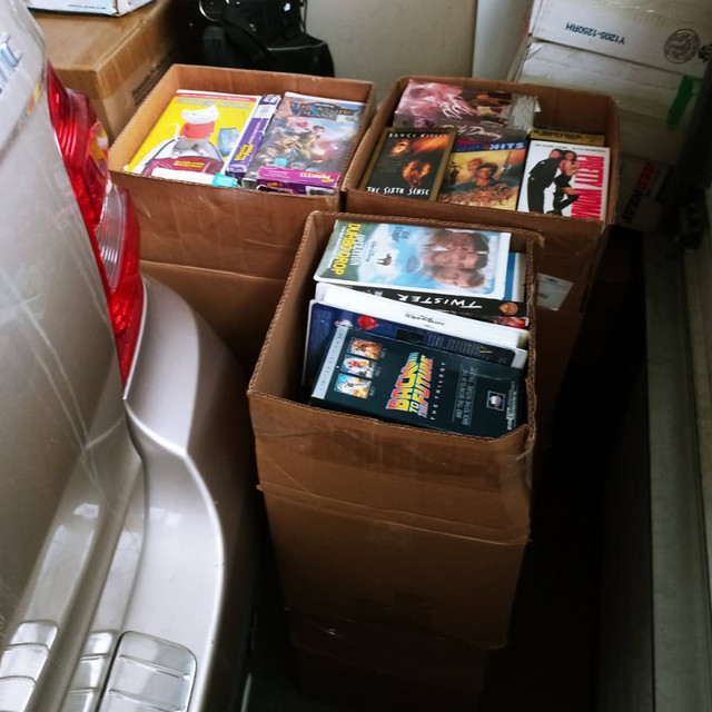 Classic VHS Tapes (Approx 250 tapes) - photo 2