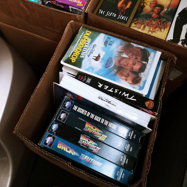 Classic VHS Tapes (Approx 250 tapes) - photo 3