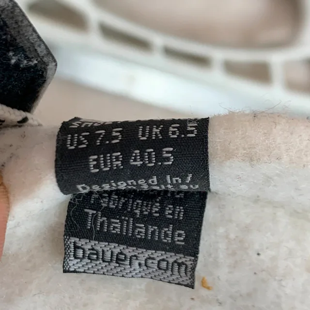 Bauer Vapor X300 Hockey Skates Black Men’s US 7.5 image indicator(8)