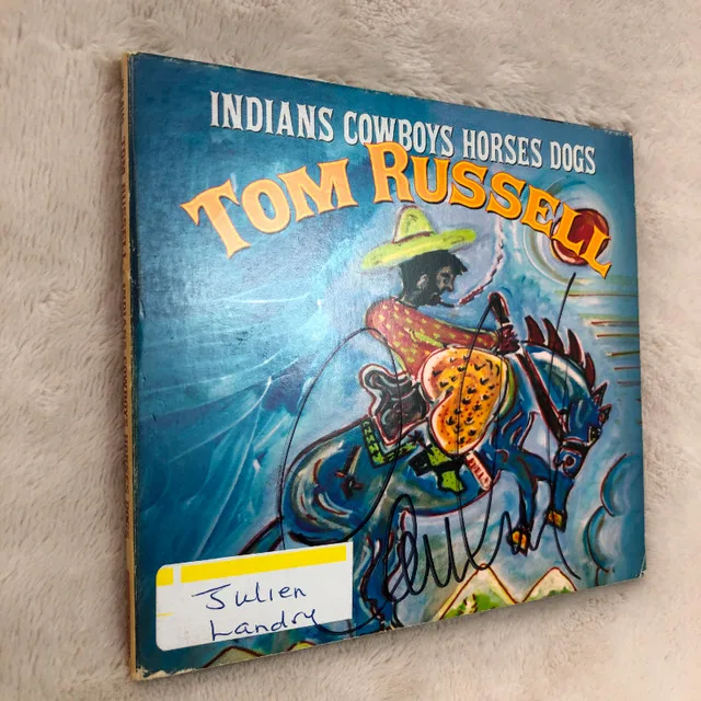 Indian Cowboys Horses Dogs Music CD by Tom Russell (SIGNED) image indicator(3)