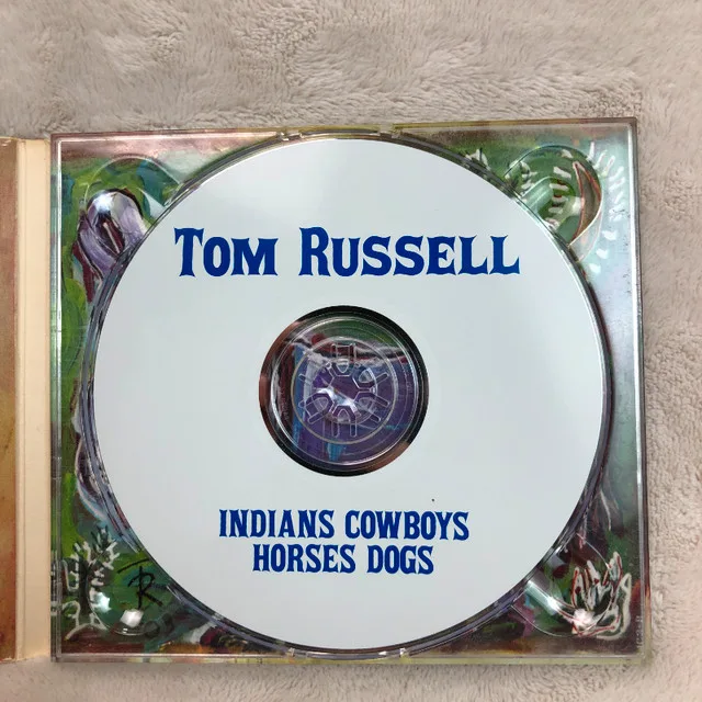 Indian Cowboys Horses Dogs Music CD by Tom Russell (SIGNED) image indicator(5)