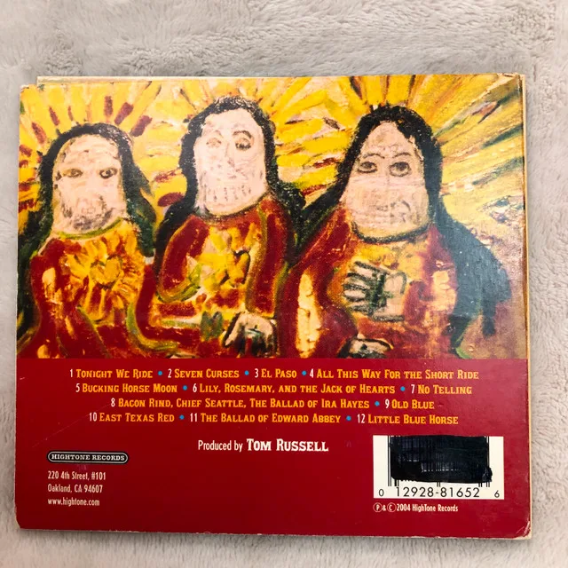 Indian Cowboys Horses Dogs Music CD by Tom Russell (SIGNED) image indicator(6)