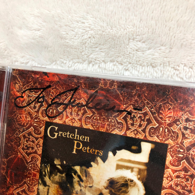 Burnt Toast & Offerings CD by Gretchen Peters (SIGNED) - photo 3