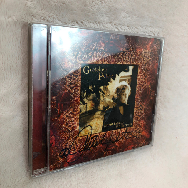 Burnt Toast & Offerings CD by Gretchen Peters (SIGNED) - photo 4