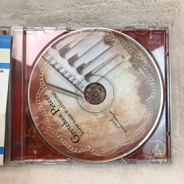 Burnt Toast & Offerings CD by Gretchen Peters (SIGNED) image indicator(9)