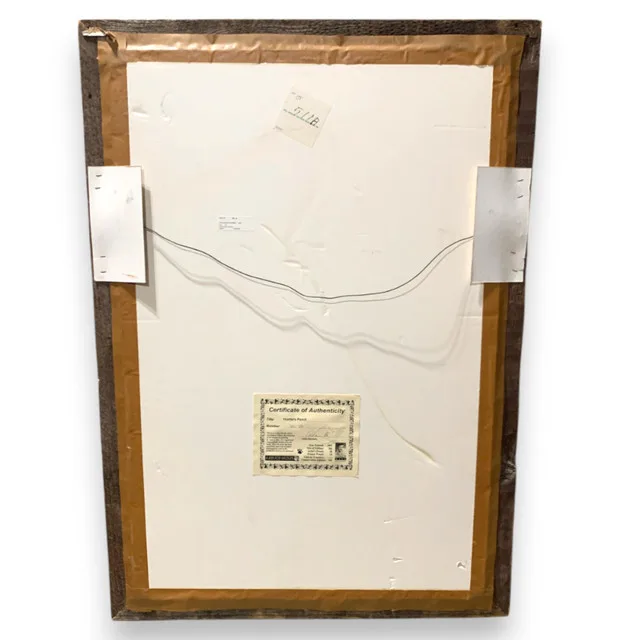 Hunter's Perch Print by Andrew Kiss w/ COA 31"x44" image indicator(2)