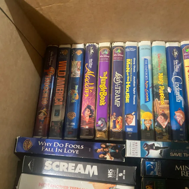 Large Collection of VHS Movies approx 80 Tapes image indicator(8)
