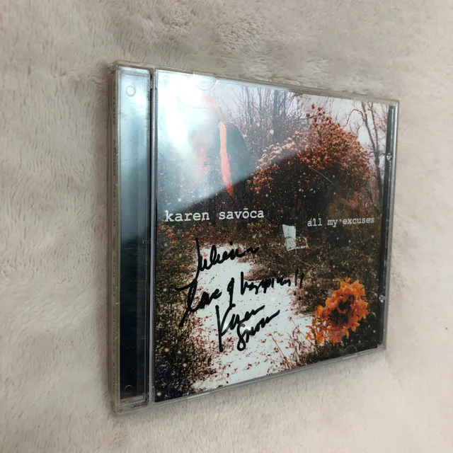 All My Excuses Music CD by Karen Savoca (SIGNED) image indicator(3)