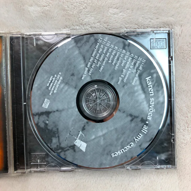 All My Excuses Music CD by Karen Savoca (SIGNED) image indicator(5)
