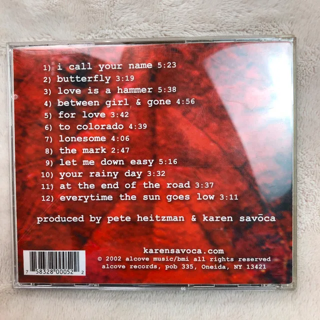 All My Excuses Music CD by Karen Savoca (SIGNED) image indicator(6)