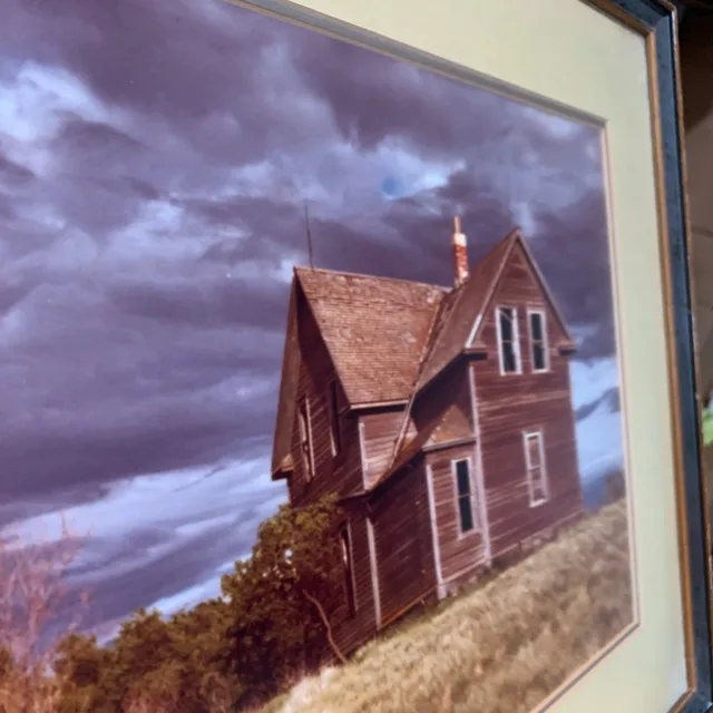 Framed Print 18"x20" Old Abandoned Homestead Farm House image indicator(7)