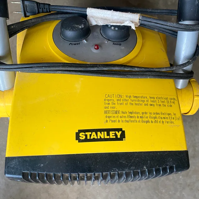 Stanley 1500W Ceramic Portable Heater image indicator(3)