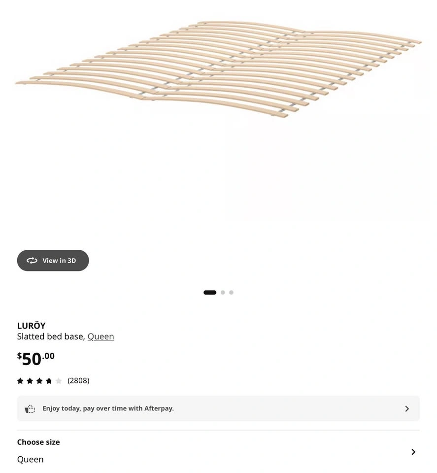 COMPLETE IKEA SONGESAND Bed Set - Queen (White) - photo 2